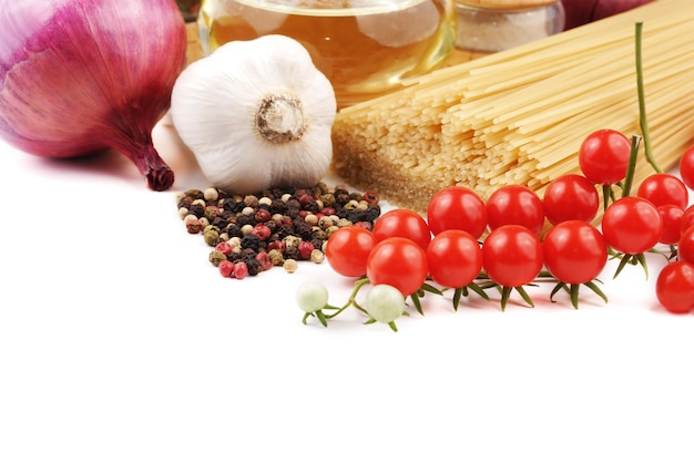 Zbliżenie na składniki kuchenne
